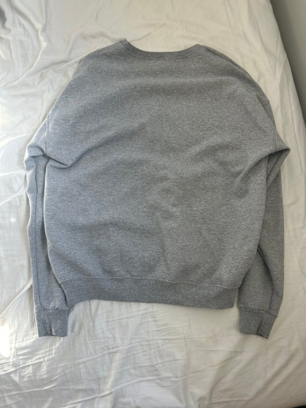 Cat Daddy Graphic Crewneck Sweatshirt Gray Vintage Style